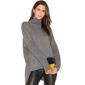 Sen Benton Charcoal Gray Turtleneck Sweater